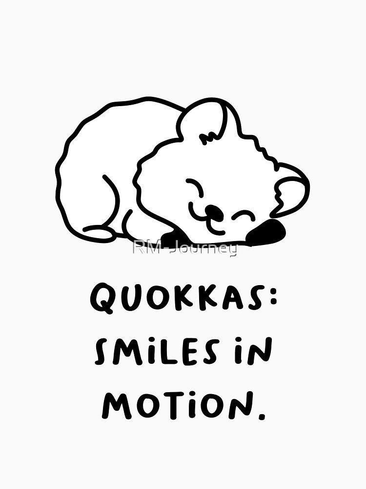 "Quokkas: Smiles in Motion." by RM-Journey