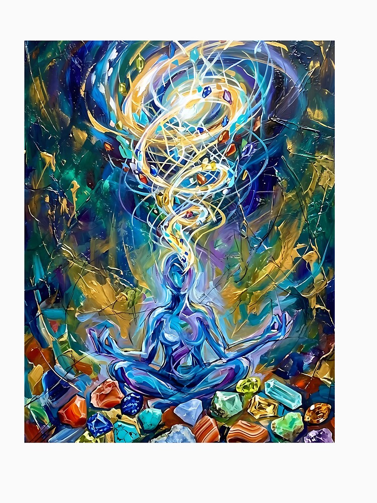 Cosmic Meditation and Crystal Energy Flow by SedresArt