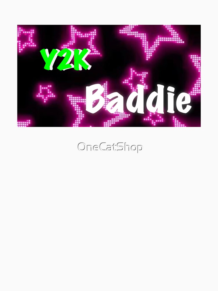 Y2K Baddie Green Sticker Year 2000 Baddie Green Sticker by OneCatShop