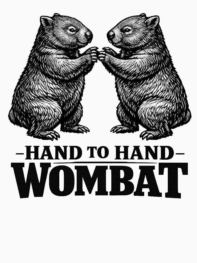 HAND TO HAND WOMBAT by FaunaJam