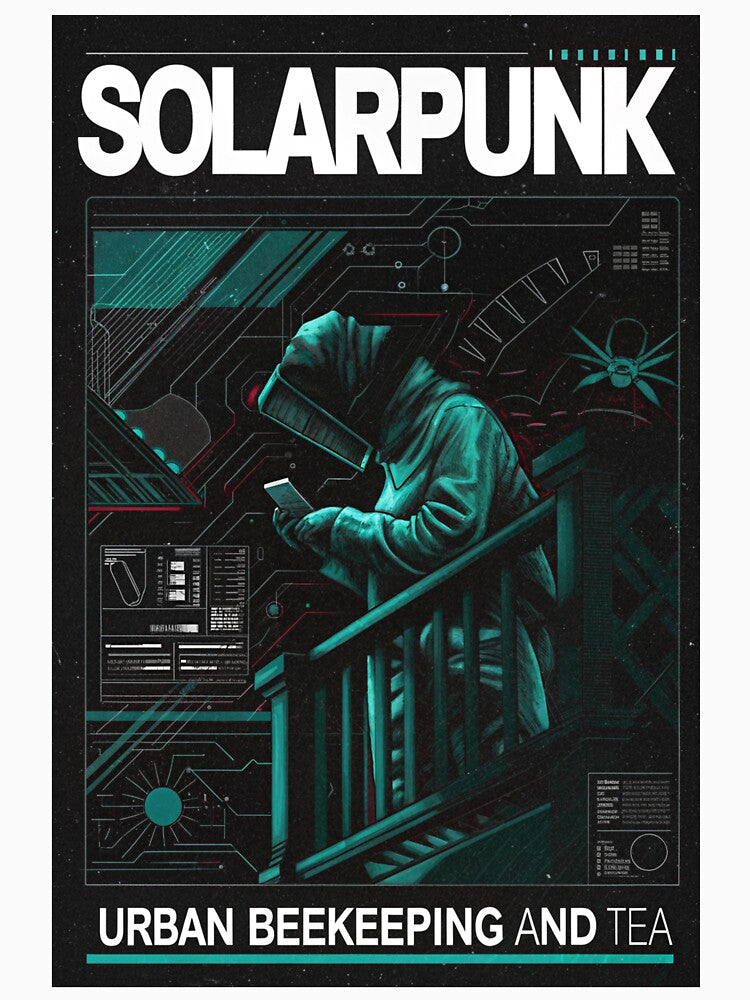 Solarpunk: Urban Beekeeping and Tea by Raw-Ink
