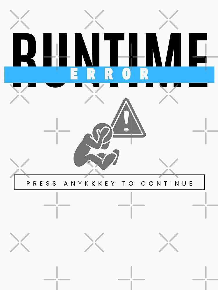 Runtime Funny Programmer Streetwear T-Shirt For Light Color by SimplyDraftShop