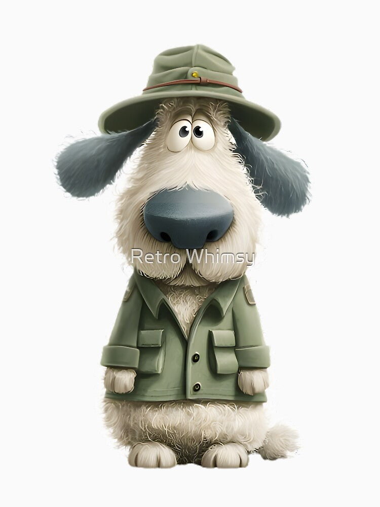 Stylish Dog by Retro Whimsy