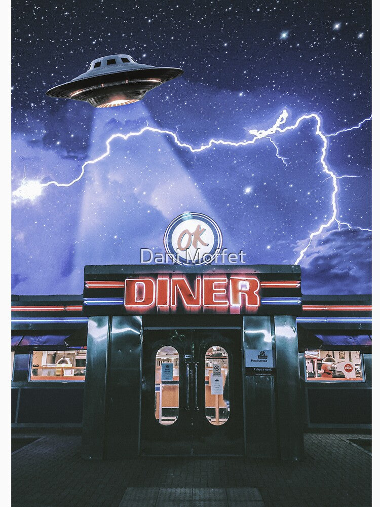 Ufo Diner by Dani Moffet