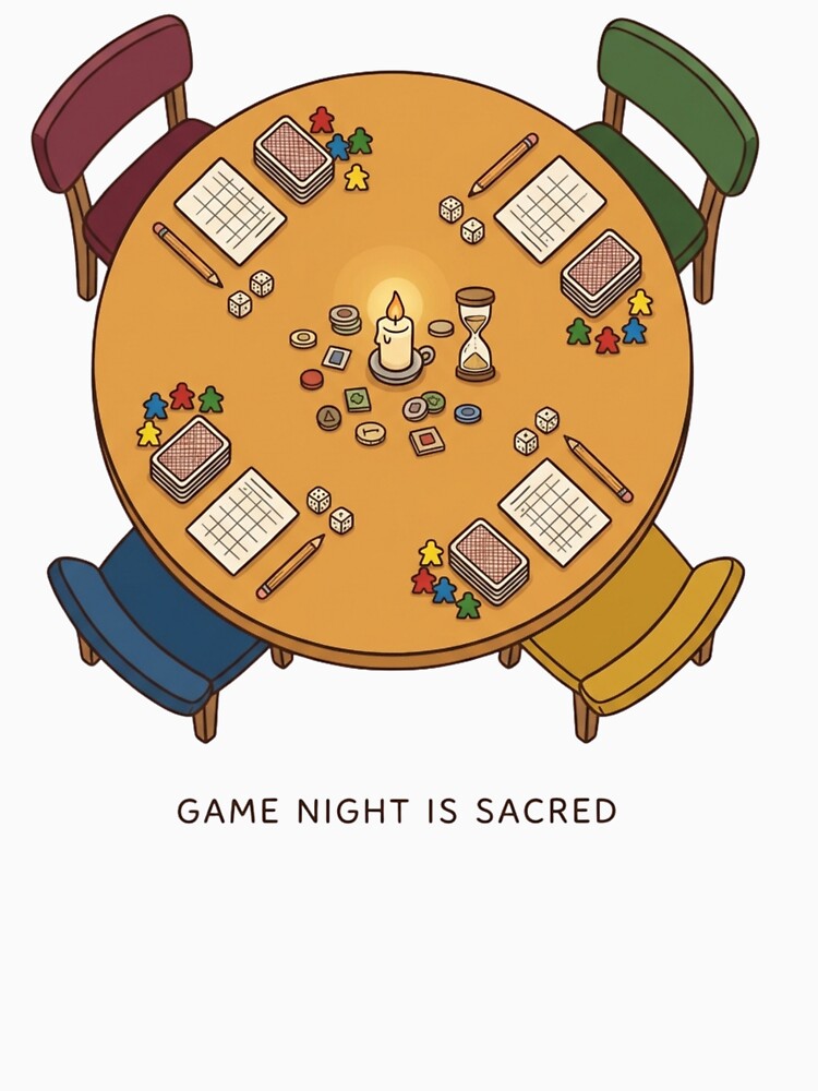 Game Night is Sacred — Tabletop Ritual Design by Drippik