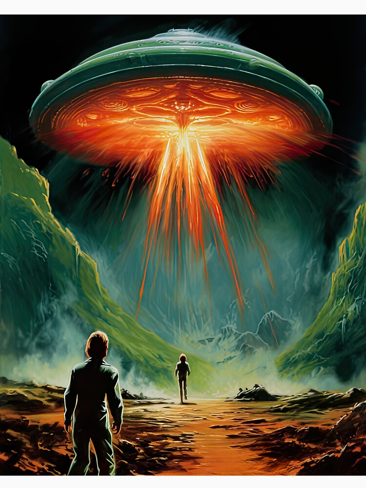 Retro UFO Design by funpaperco