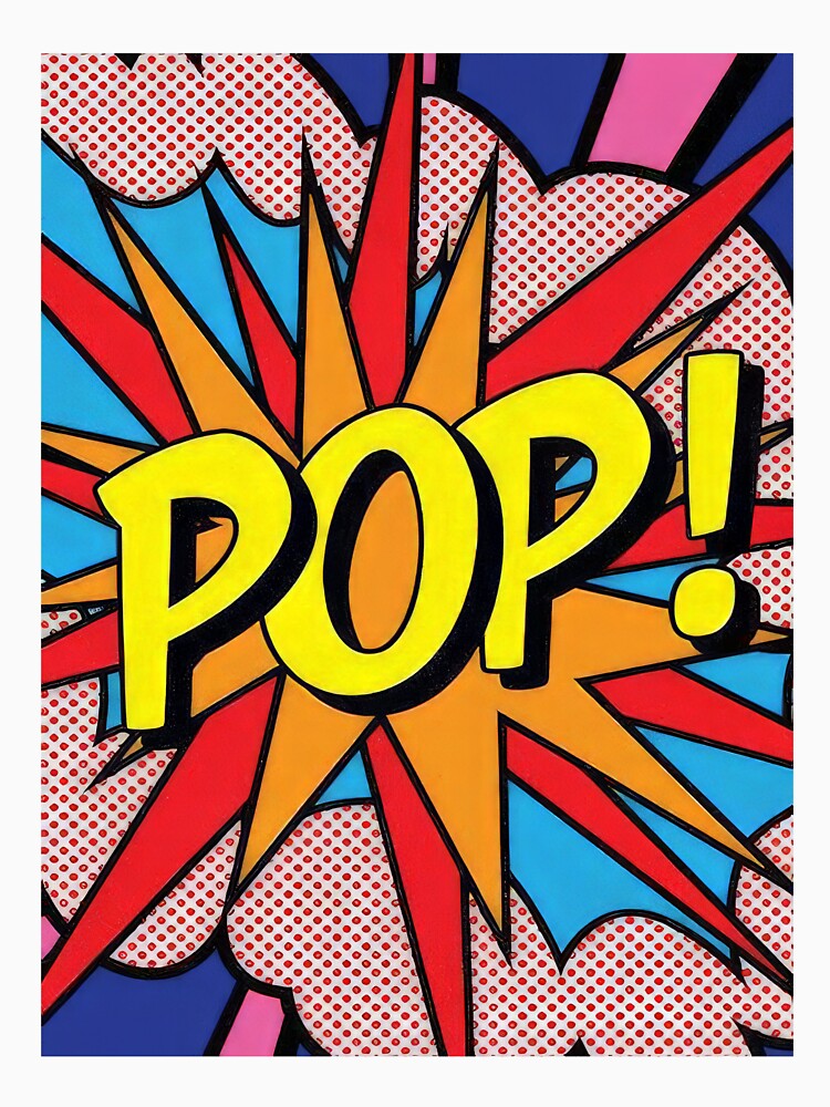 Copy of Copy of Copy of Copy of Copy of Retro Pop Art Vibes – Colorful Comic Inspired Artwork by Bondira-Spono