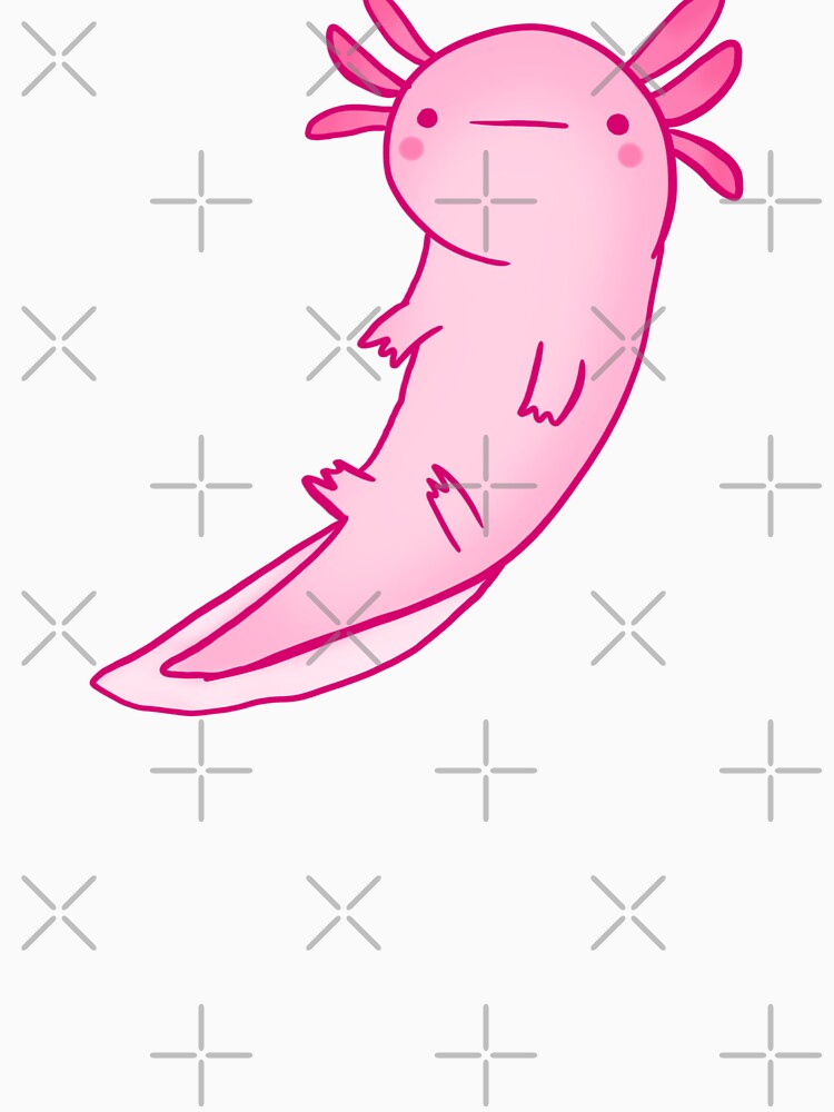 axolotl art by Mayarart