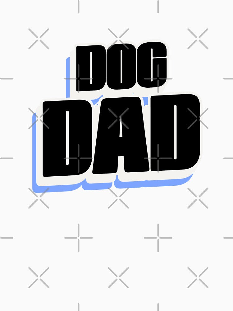 Dog Dad Text Design for Proud Pet Parents by urban-hillbilly