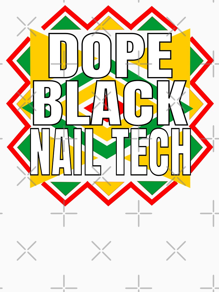 Dope black Nail Tech by Colorfulman