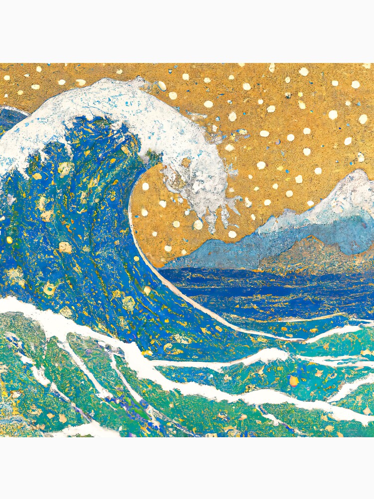 Great Golden Wave by shiitakicats