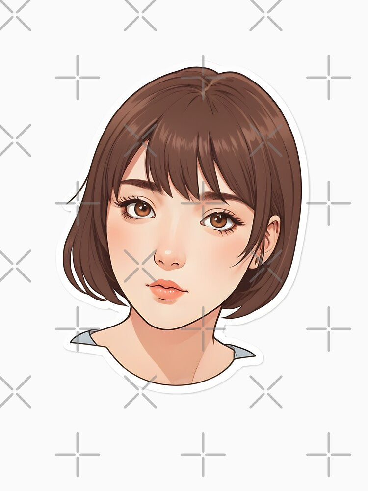 Minimal Anime Face Line Art – Expressive Minimalist Character Design - 9 by RELAX STATION