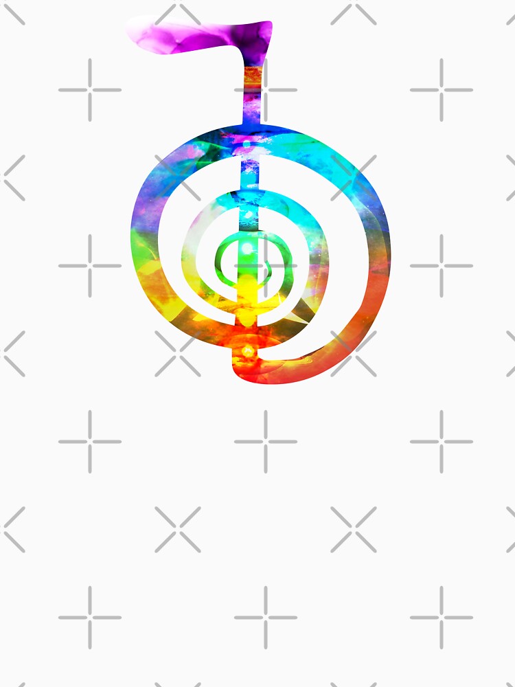 Reiki 7 Chakra Colours - Reiki Symbol Choku Rei by NUMAcreations
