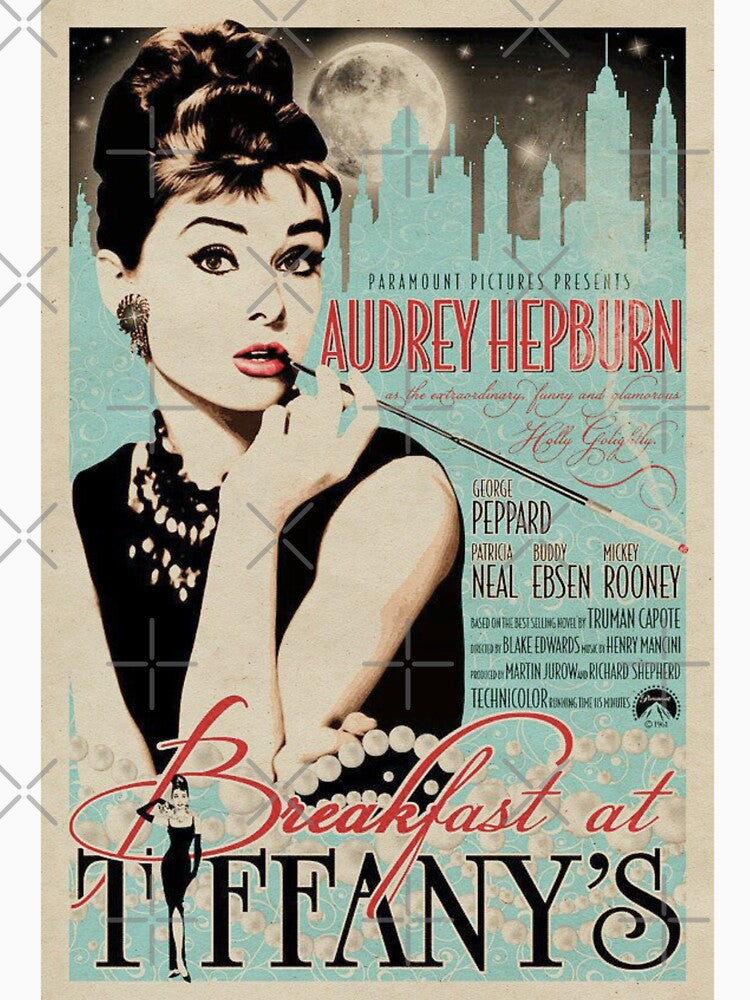 Audrey Hepburn Vintage Breakfast at Tiffany’s by SolarOdd