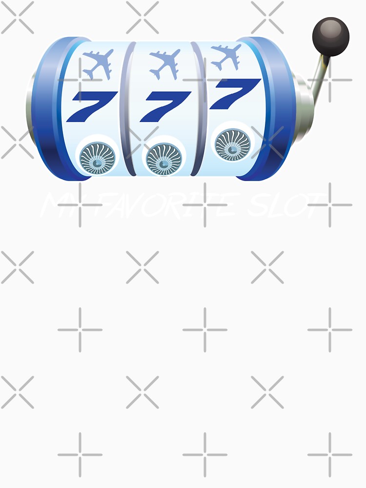 Funny Aviation Slot Machine - Airplane Lover design by Ikaroots