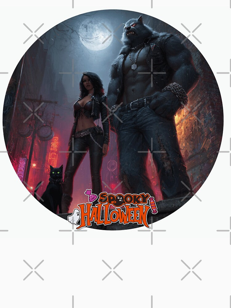 Spooky Halloween by Furbabies Art