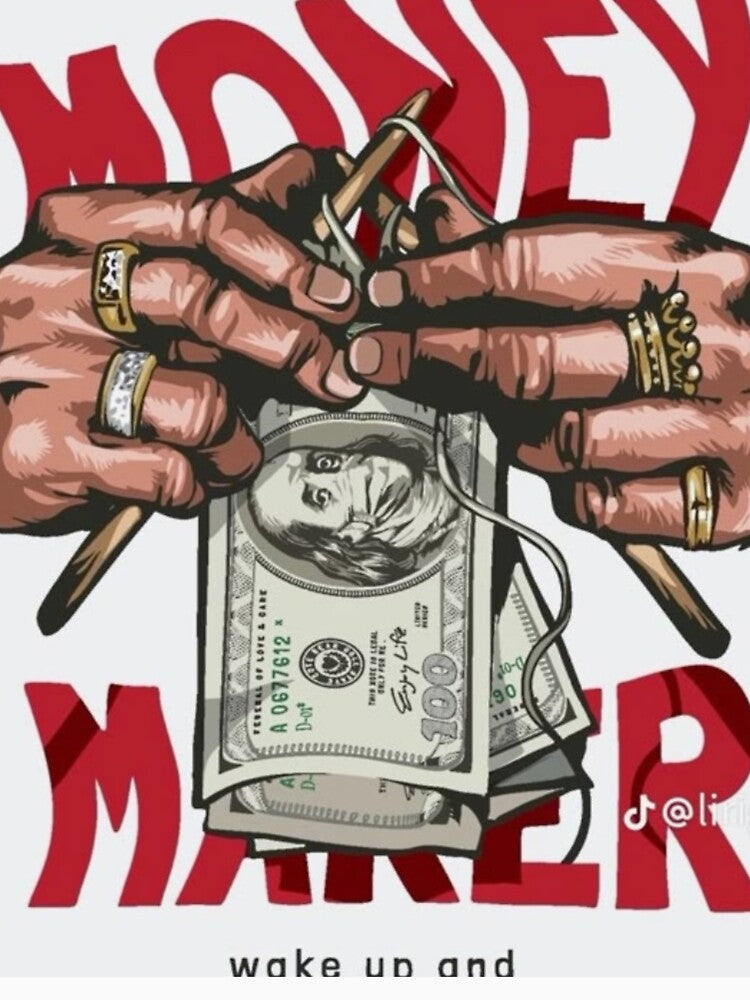 ? Money Maker | Bold Motivational Typography Design by Soukadany17