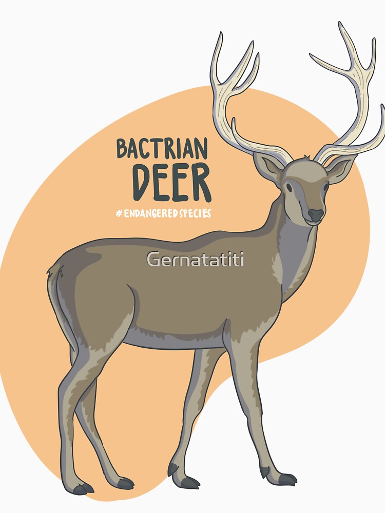 The Bactrian Deer by Gernatatiti