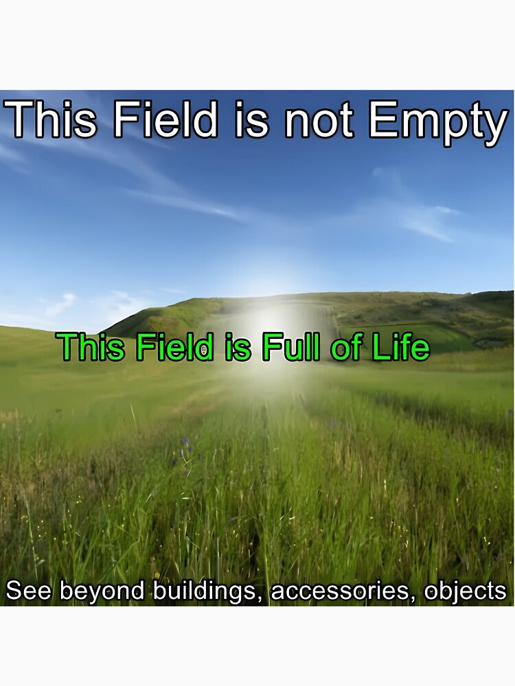 Weirdcore Nostalgic Field Eerie Landscape by hectorcally48