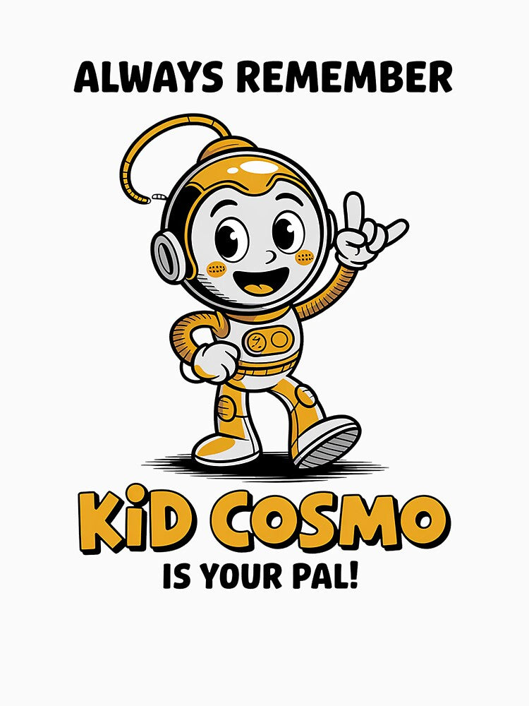 Remember Kid Cosmo Is Your Pal Distressed by VasilisLamArt