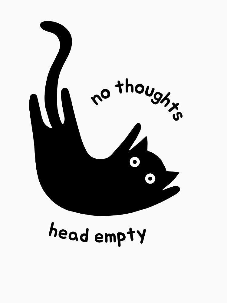 No thoughts, head empty by karensabit