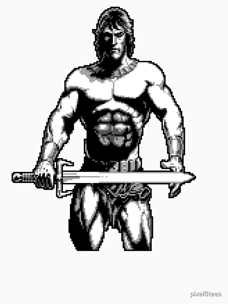 Golden Axe - Ax Battler by pixel8tees