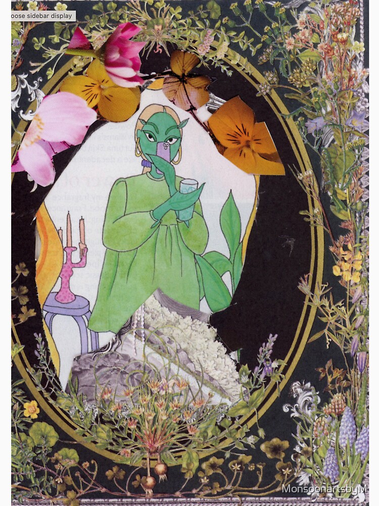 Alien in Bloom by MonsoonartsbyM