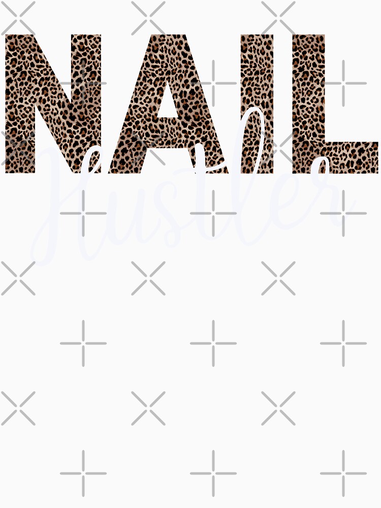 Nail Hustler Leopard Pattern Nail Tech Techniques Nail Boss Nail by Dr.YesOrNo