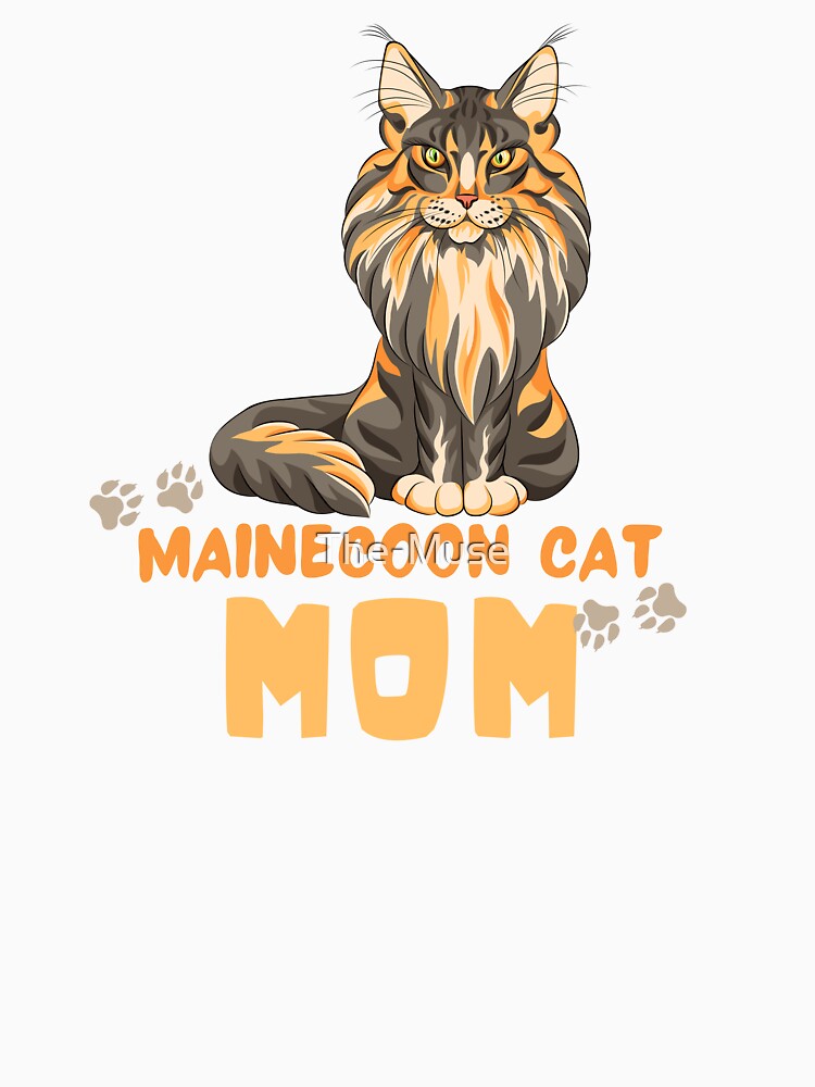 Mainecoon Cat Mom - Cute Maine Coon Cat by The-Muse