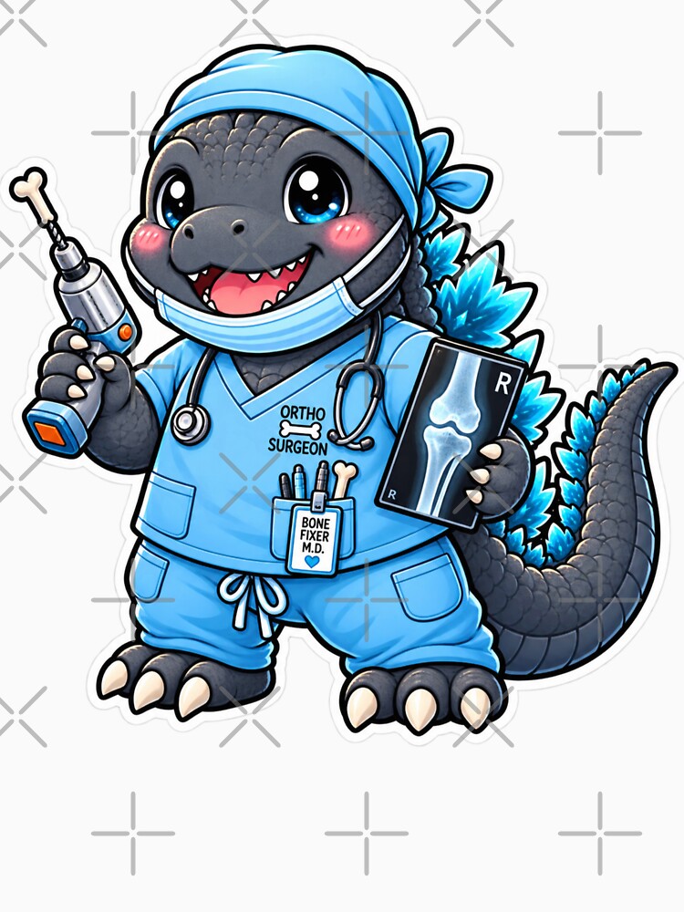 Ortho-zilla by CraftyGlamazon
