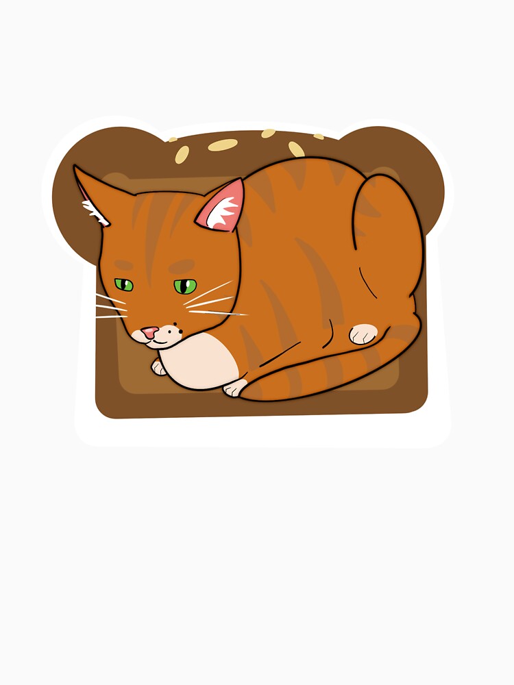 LOAFIN' (Orange Cat) by tankdumpster