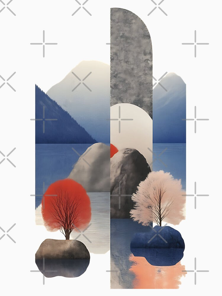 Embrace the Unknown Abstract Poster by olenapetol