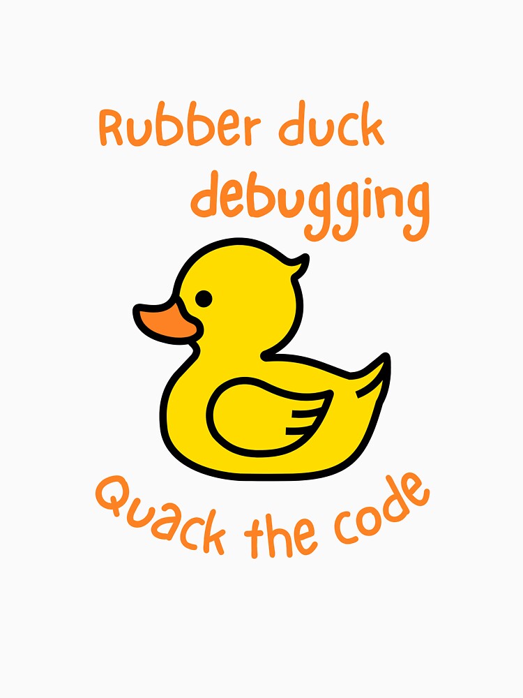 Rubber duck for coders and programmers by Rocklights
