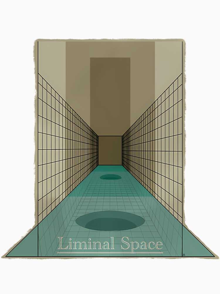 Pool Corridor Liminal Space Poster by hvwajkwe46