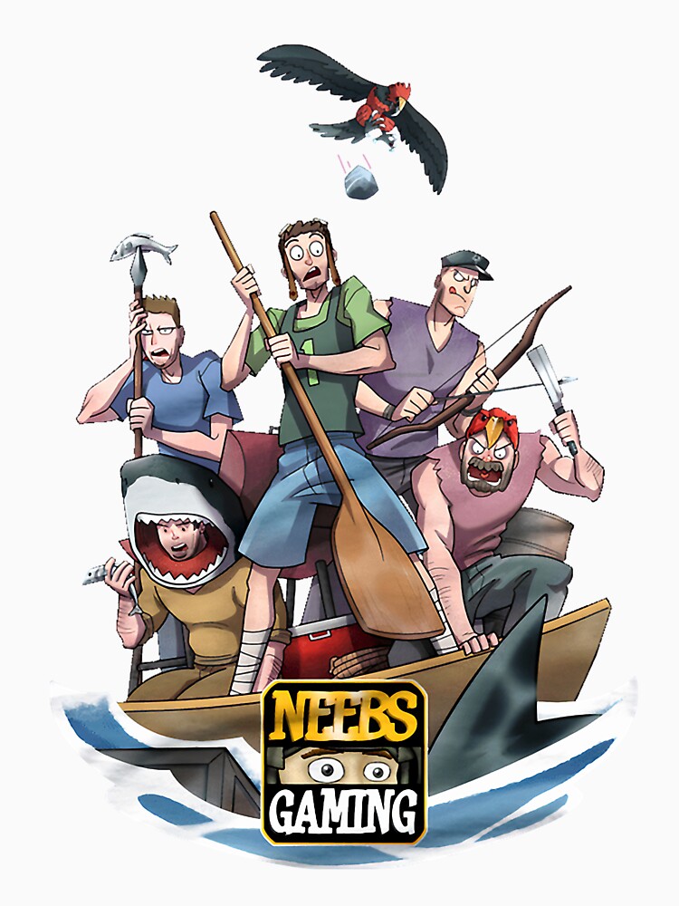 The Raft Crew Neebs Gaming by DominiHellen