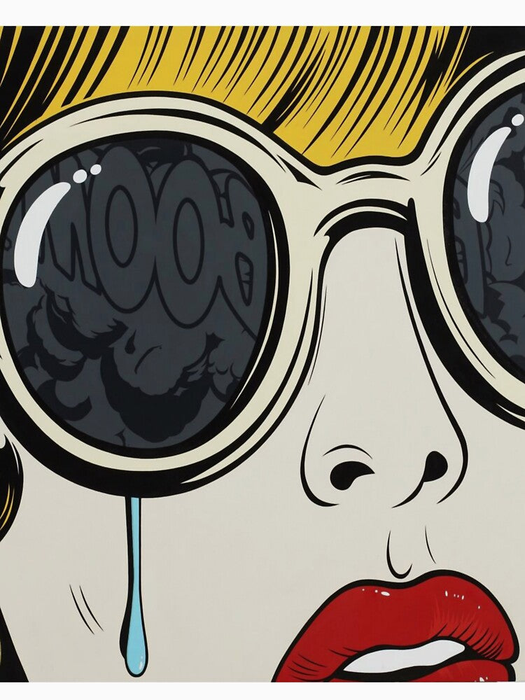 Pop Art Paintings - Comics pop art by HobertShoop