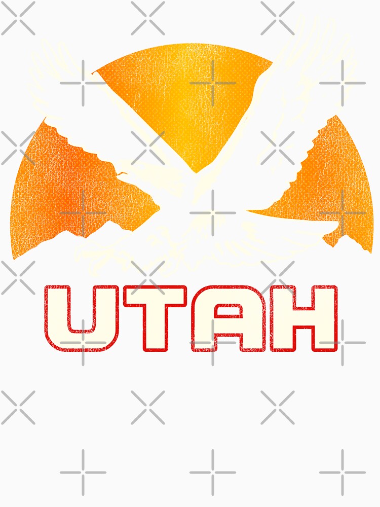 Retro Style Utah 'Bald Eagle' Tourist Souvenir by acquiesce13