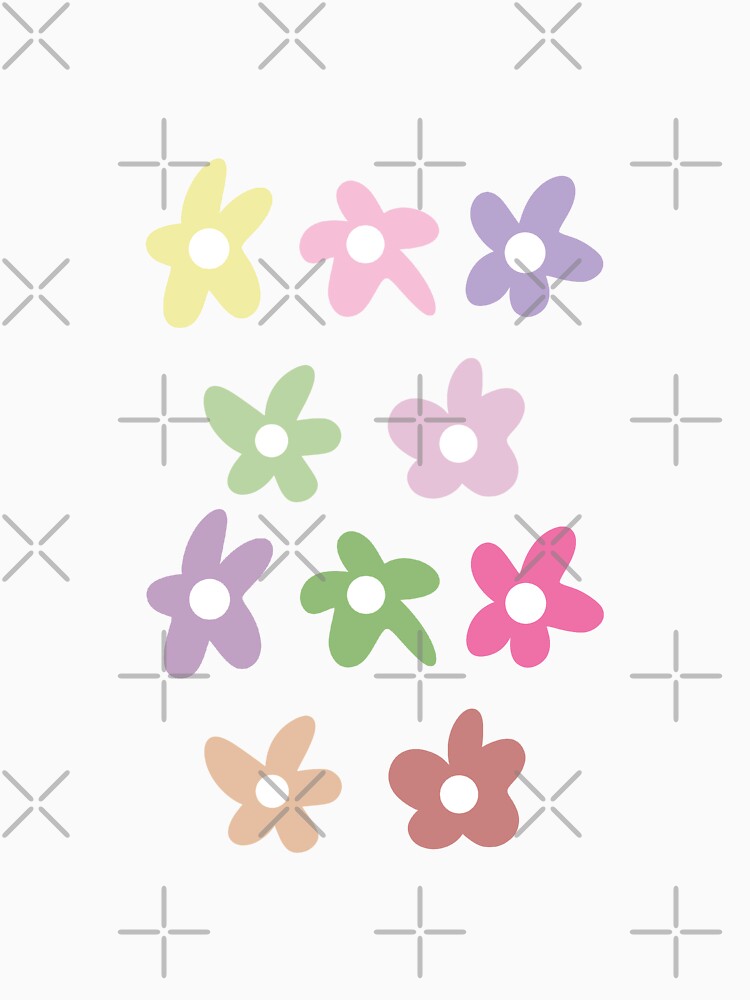 pastel flowers by laylacreates