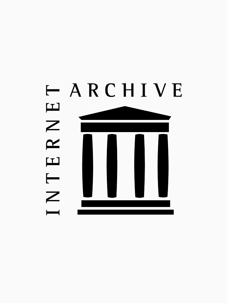 internet archive logo by grrlonline