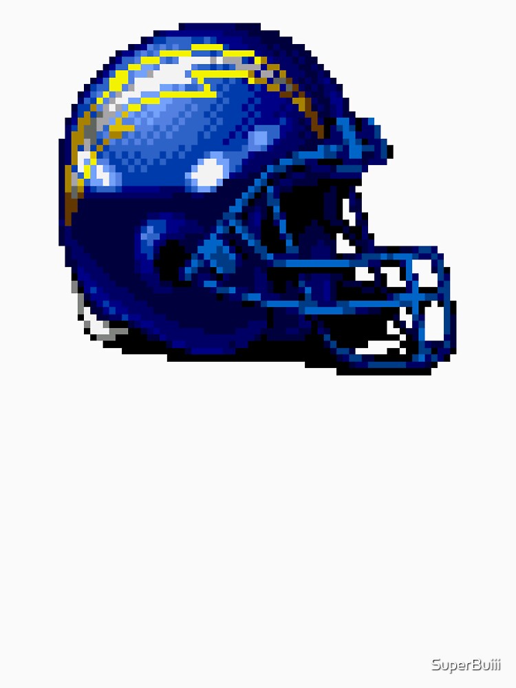 Chargers Helmet Sprite by Now Loading...