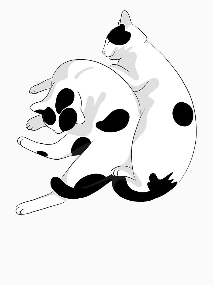 White Cat Couple by TiffyChaa