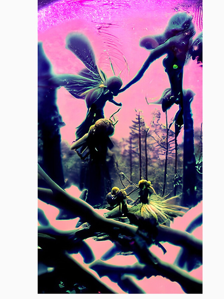 fairies scavenging from a dead thing by kiertwice
