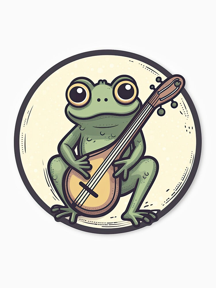 banjo frog by AdamGierczyk