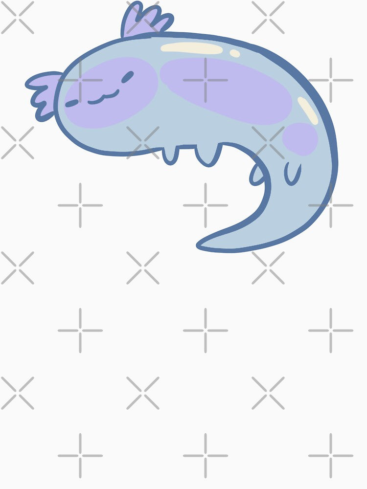 Cute Water axolotl by Mayarart