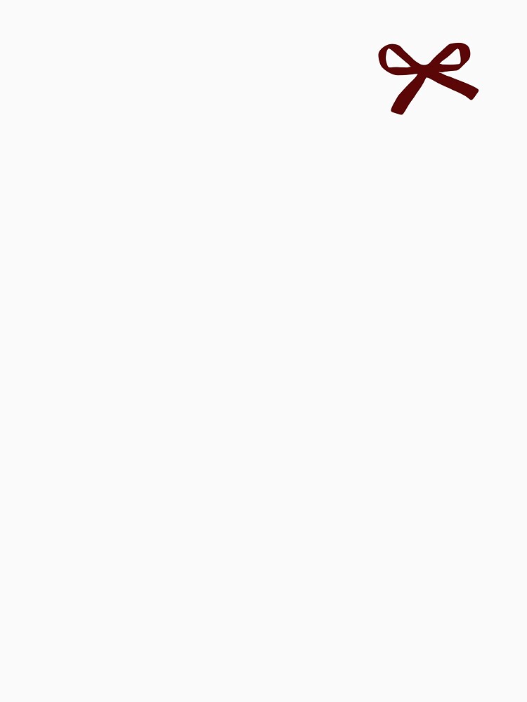 Red Bow by The Random Canvas