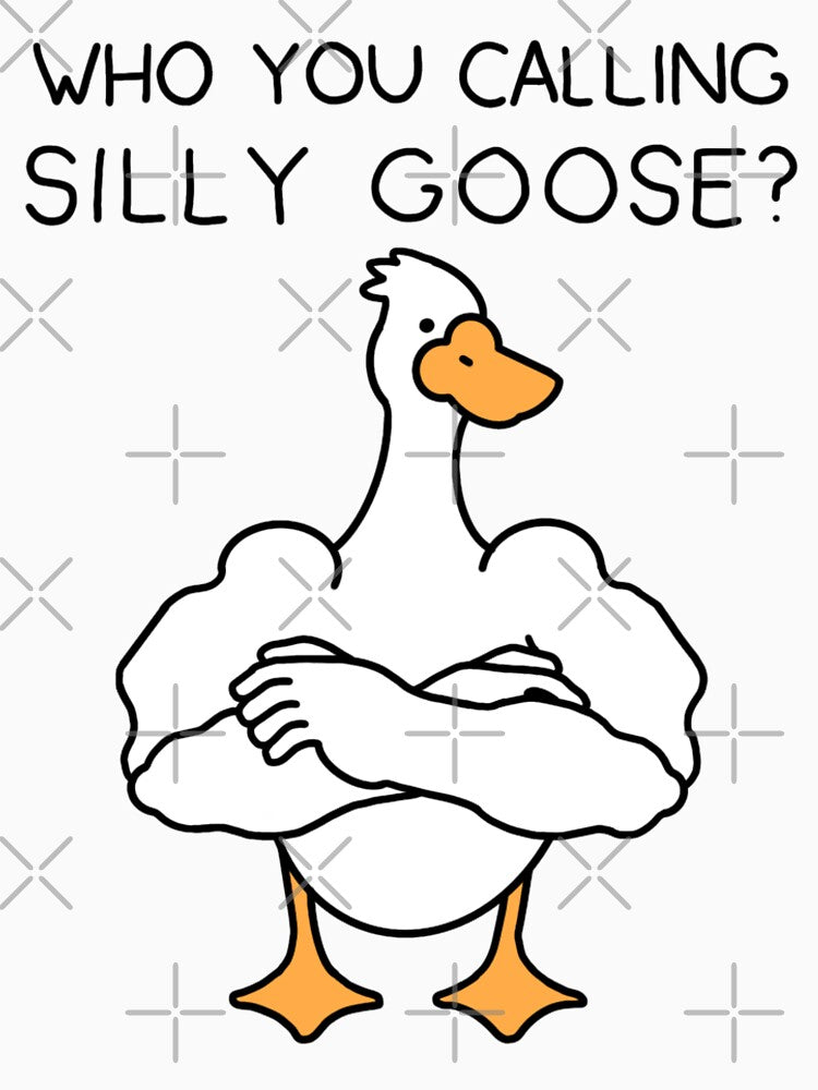 Muscular Silly Goose by Chanaika4