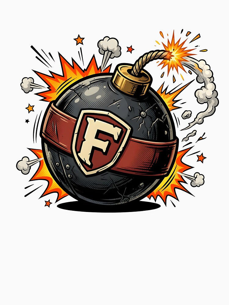 Funny F Bomb Graphic by Byte-shirt