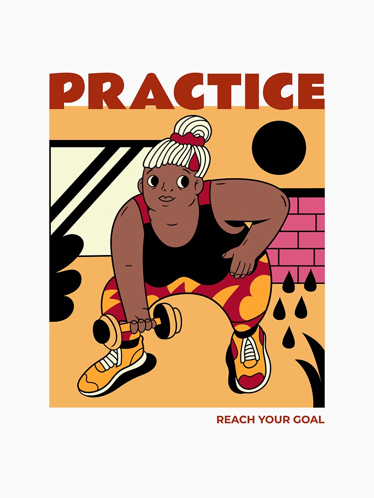 Practice reach your goal by Eugenie974