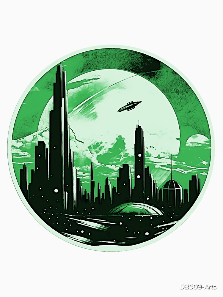 Living On Mars Sci-fi by DB509-Arts