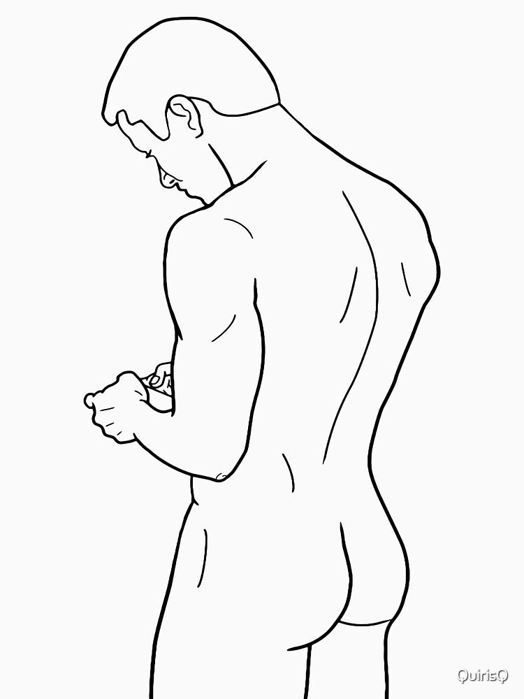 Nude in Line Art by QuirisQ